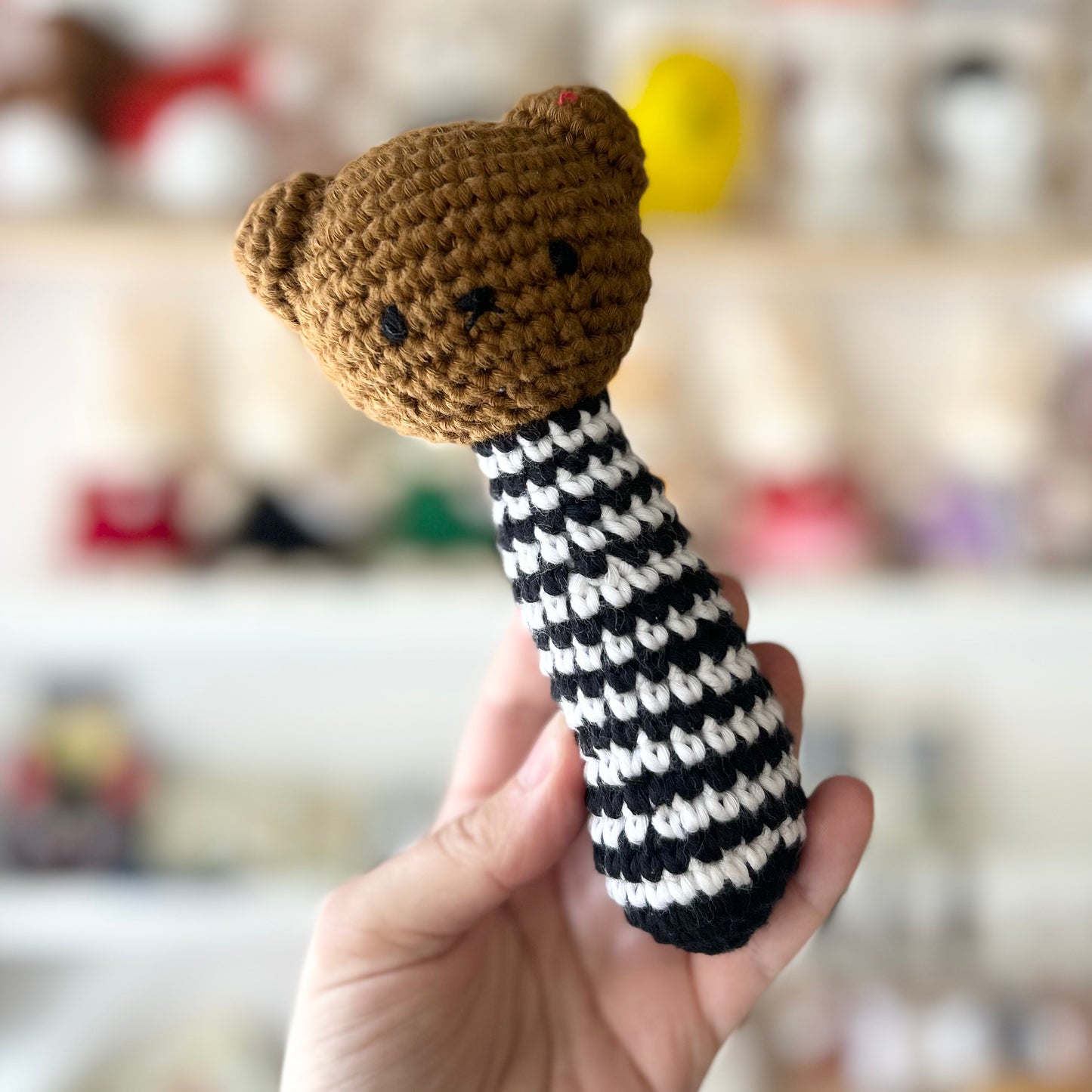 Miffy Crochet Rattle - Boris