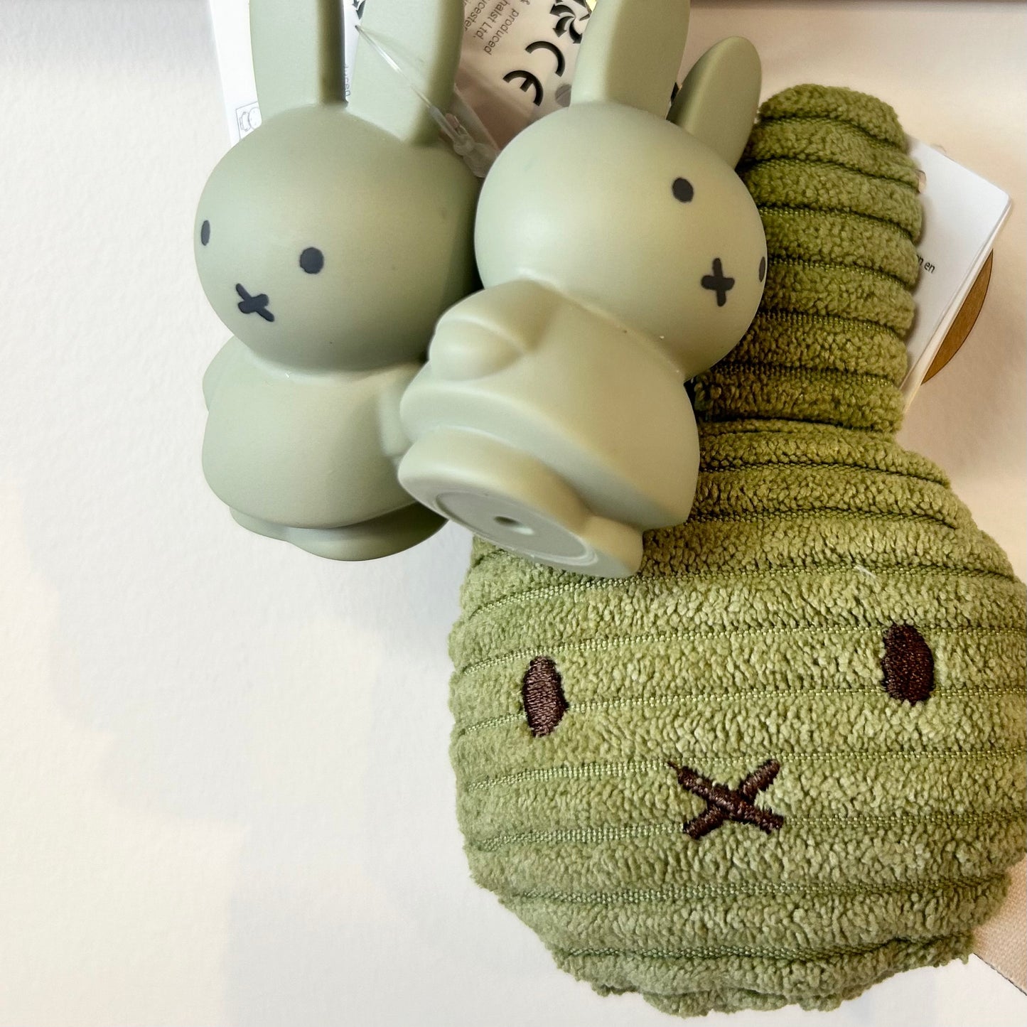 Miffy Corduroy Keyring / Olive