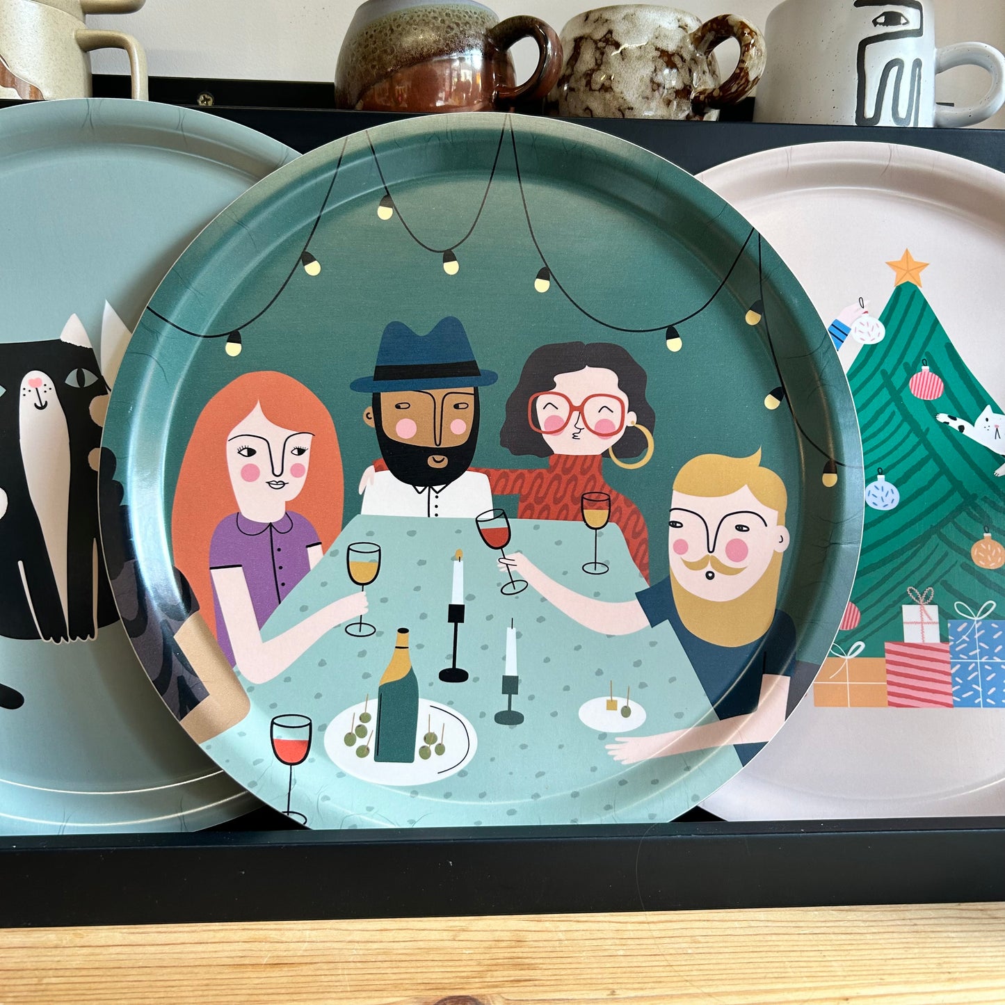 Friends Party Round Tray
