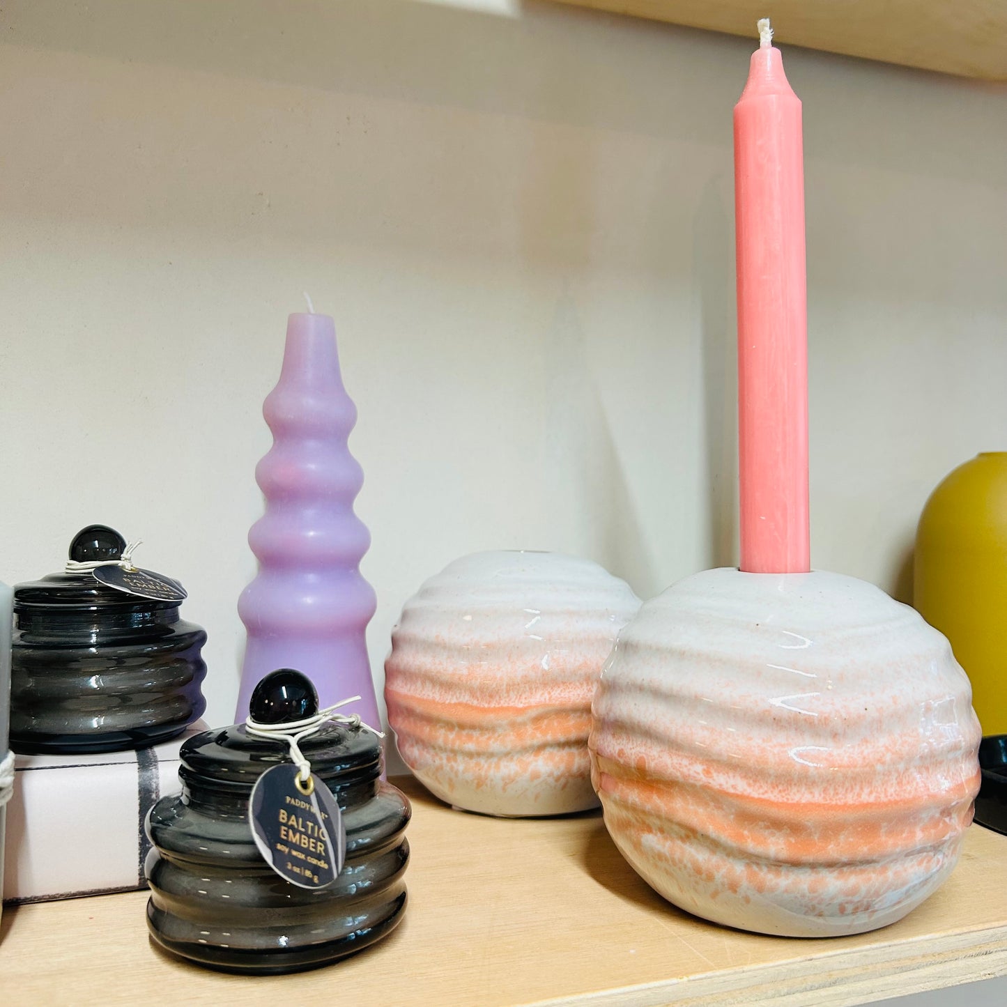 Beam Glass Candle - Baltic Ember