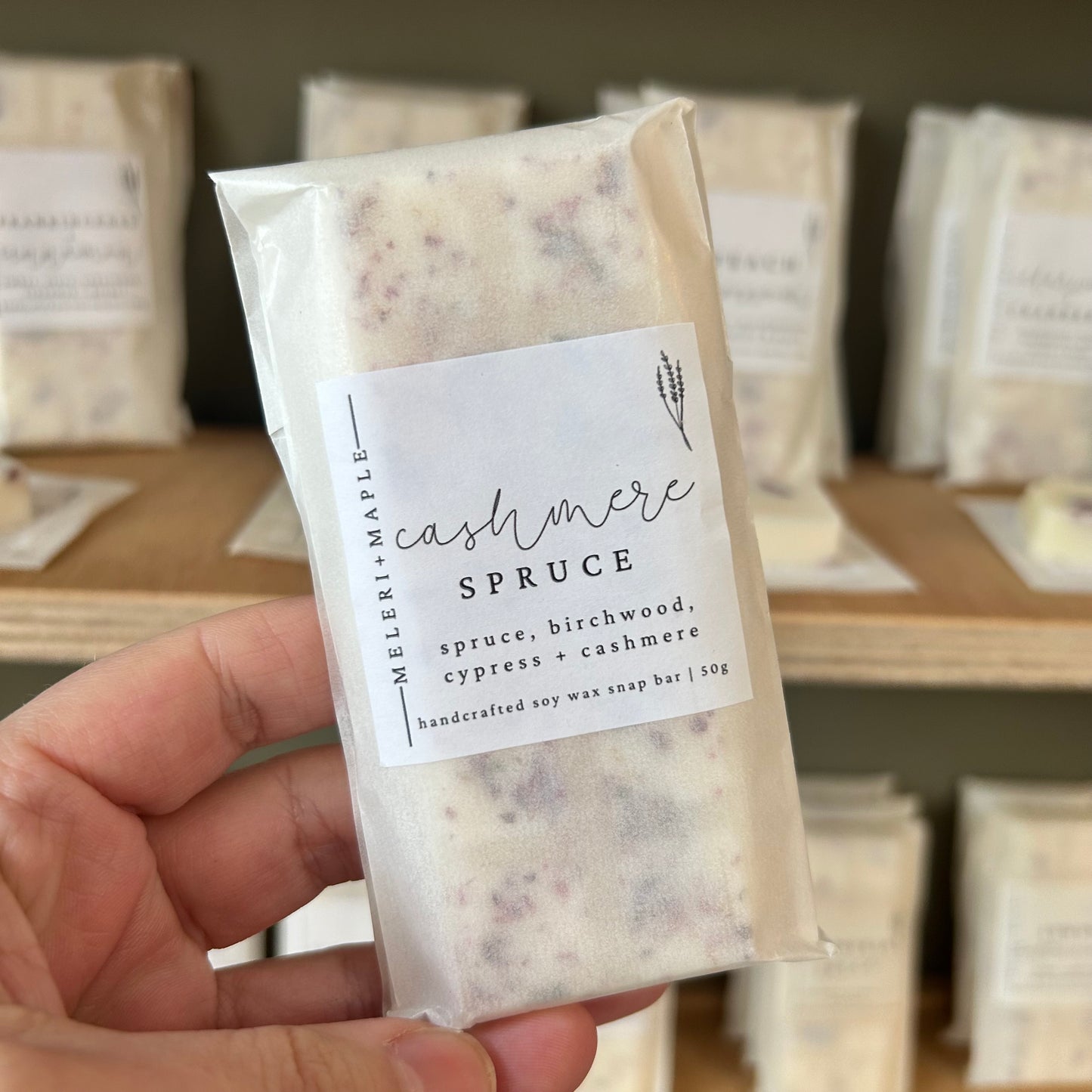 Cashmere Spruce soy Wax Melt SnapBar