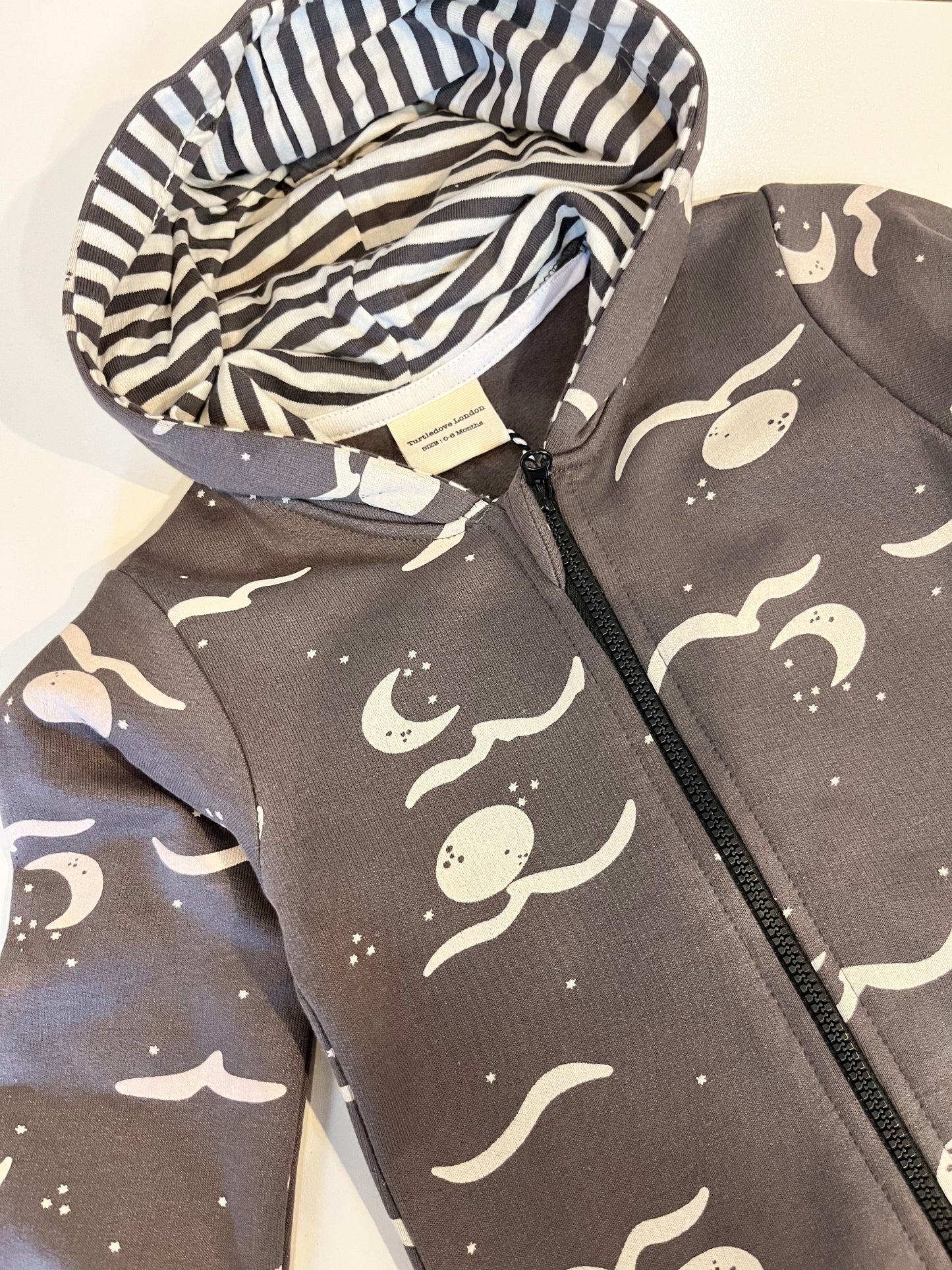 Moon Wave Onesie - Midnight