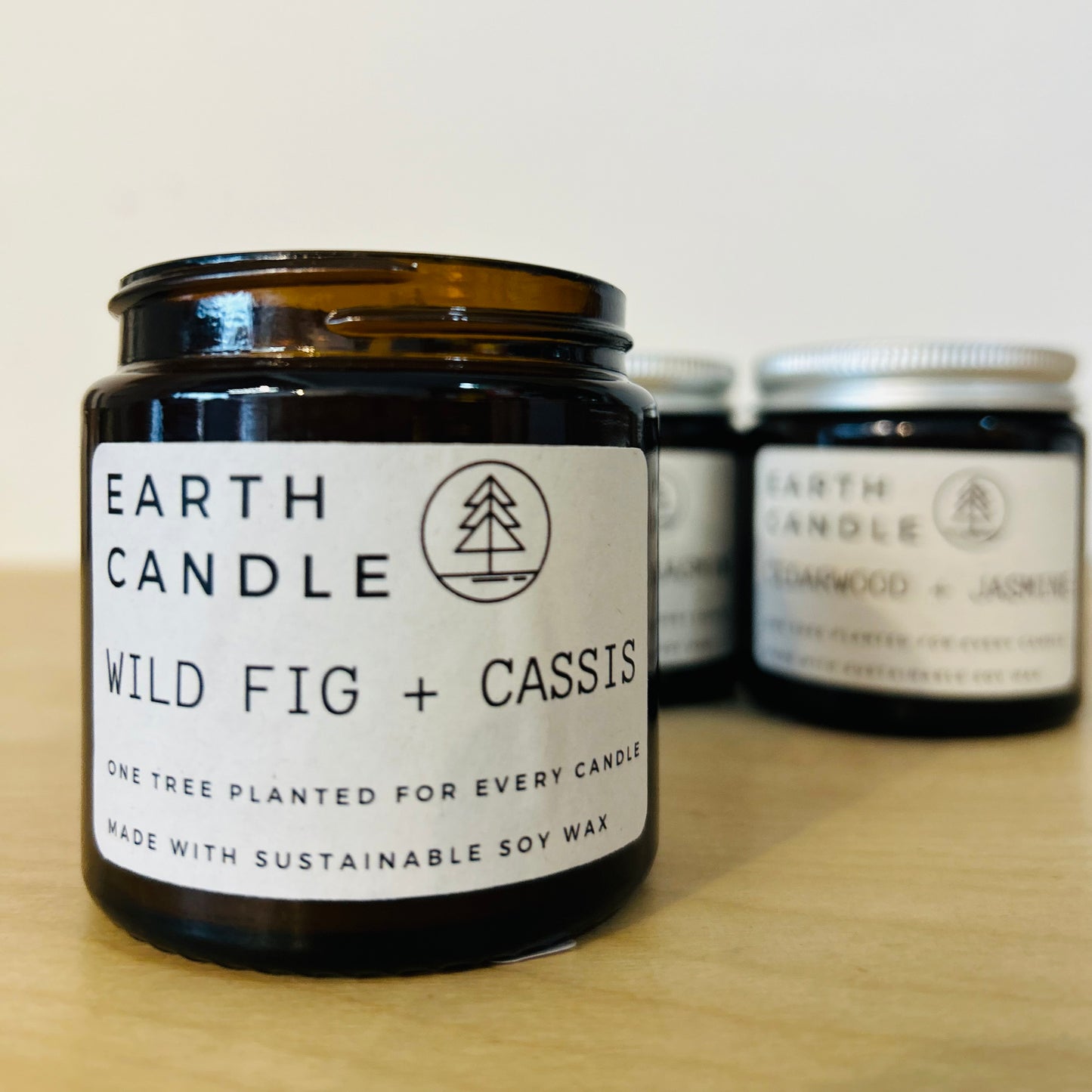 Wild Fig + Cassis Soy Wax Eco Candle