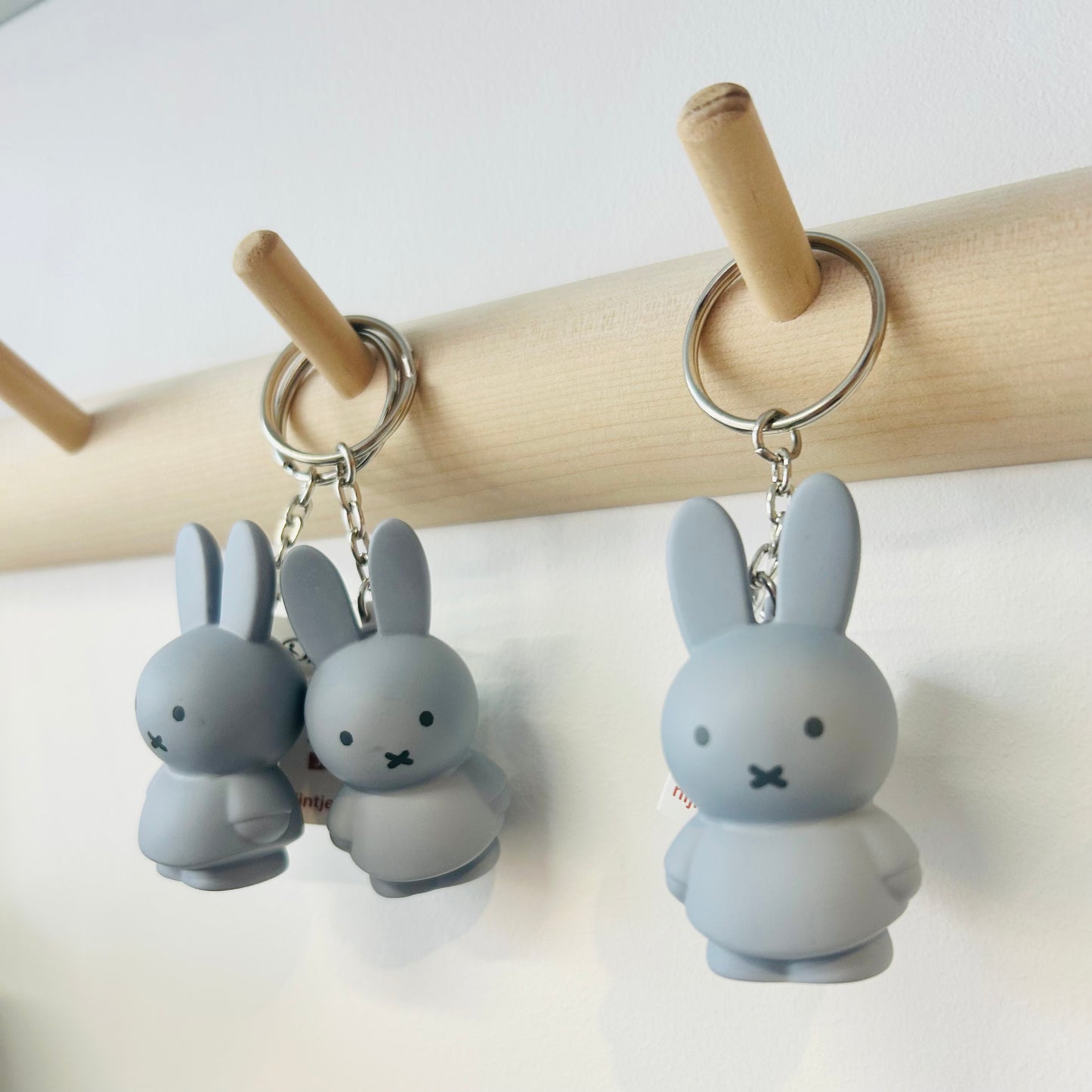 Miffy Keyring - Silver Blue