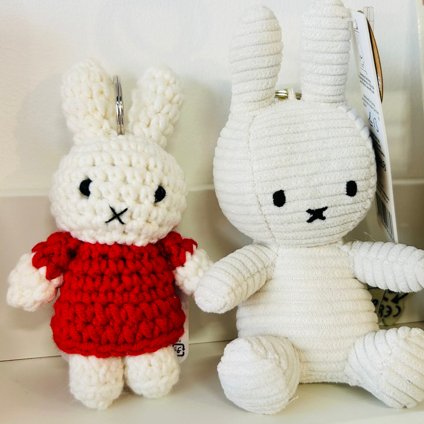 Miffy Crochet Keyring - Red