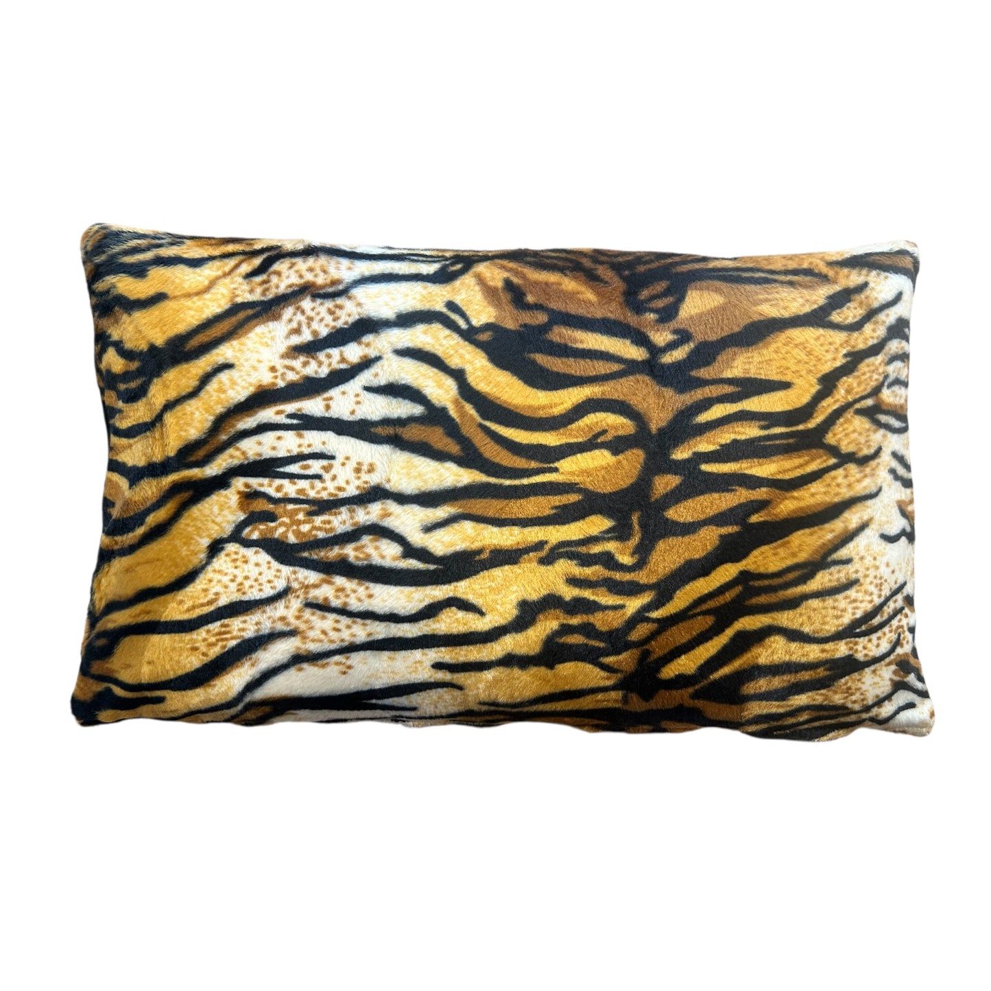 Tiger print cushion