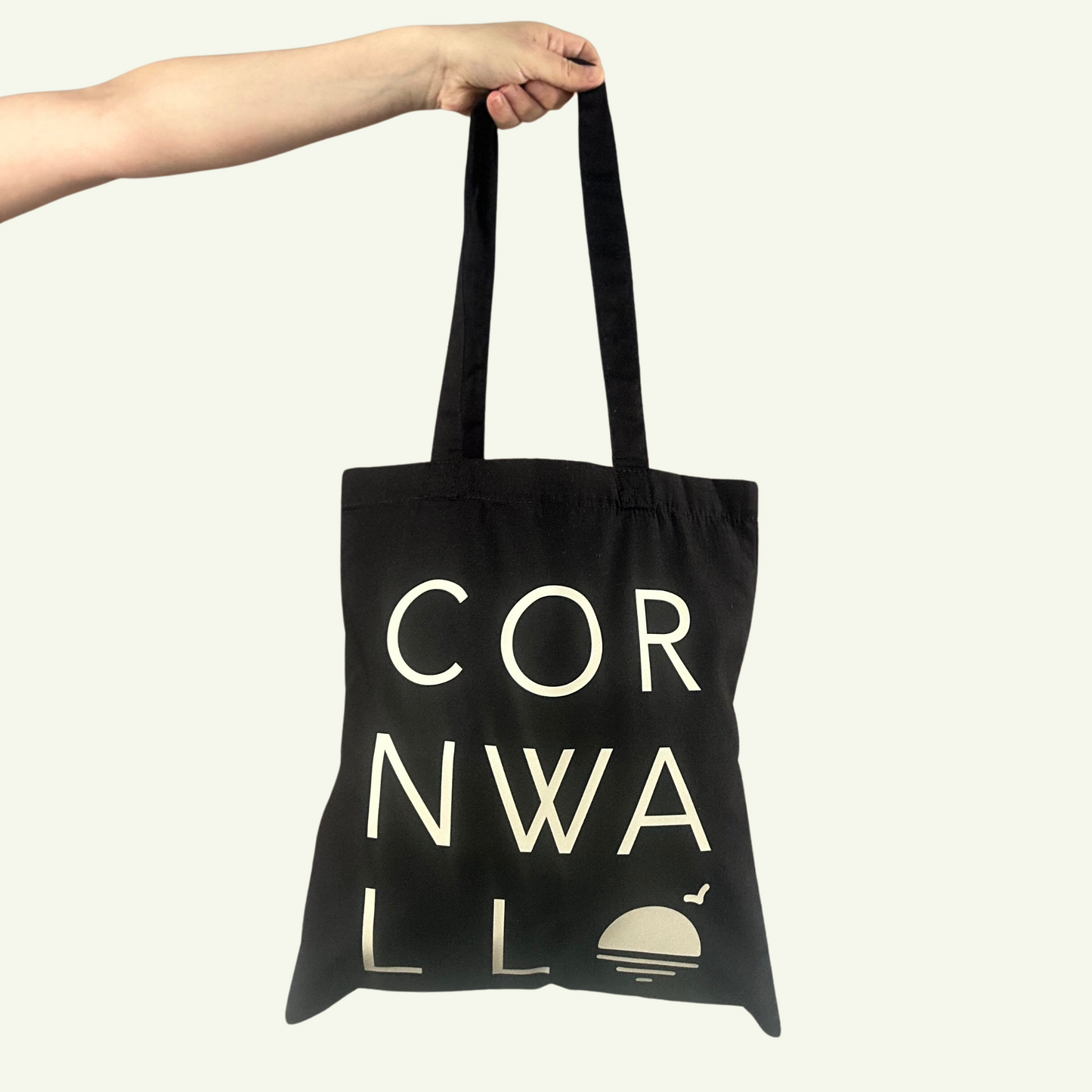 Black Cornwall Sunrise Tote