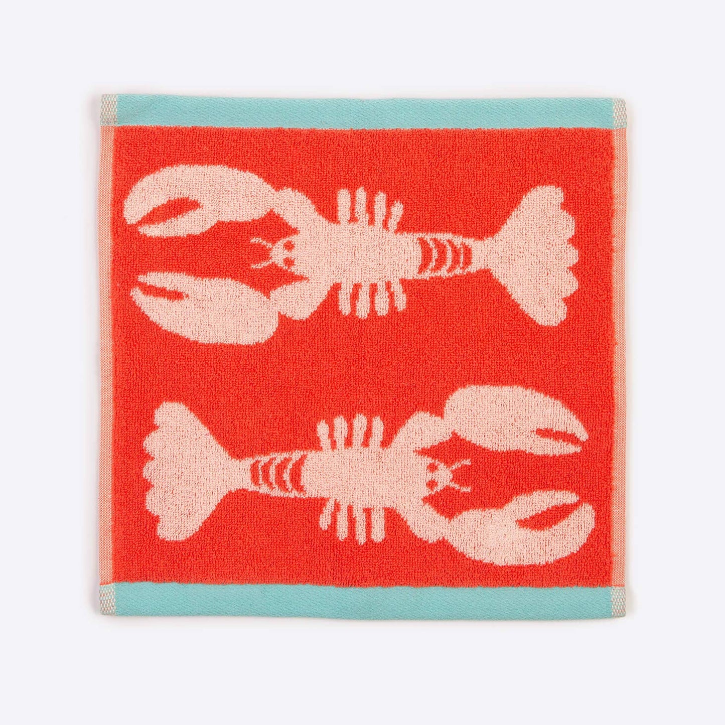 Lobster Organic Cotton Face Cloth