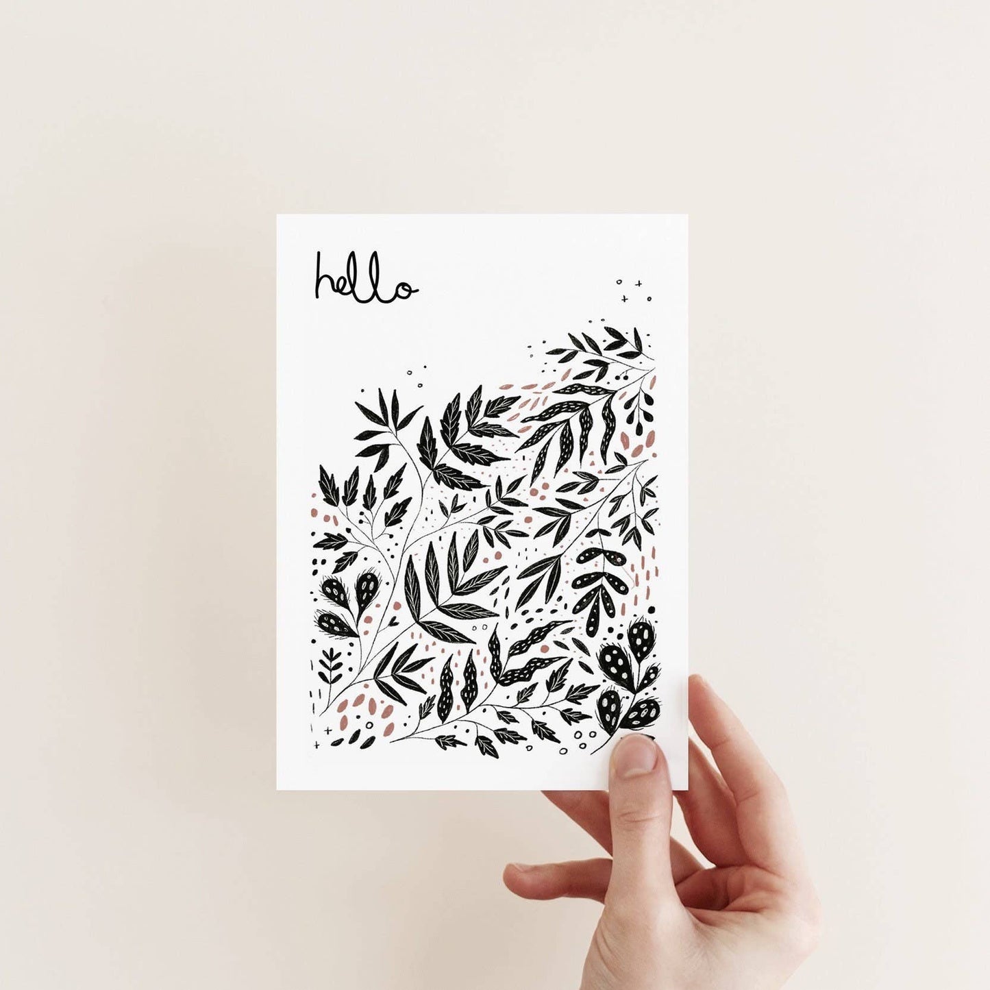 Hello Greetings Card