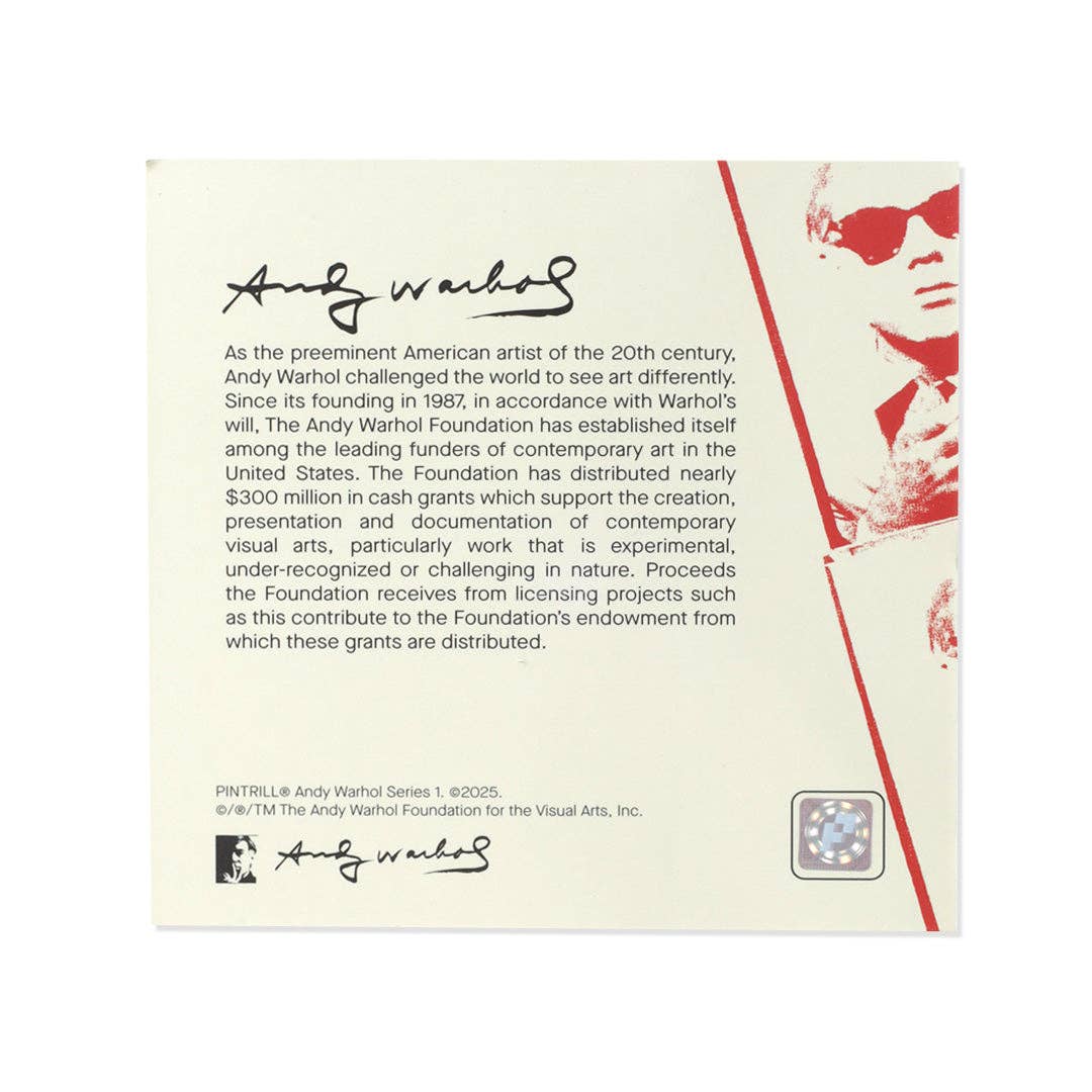 Warhol Self-Portrait Acrylic Magnet