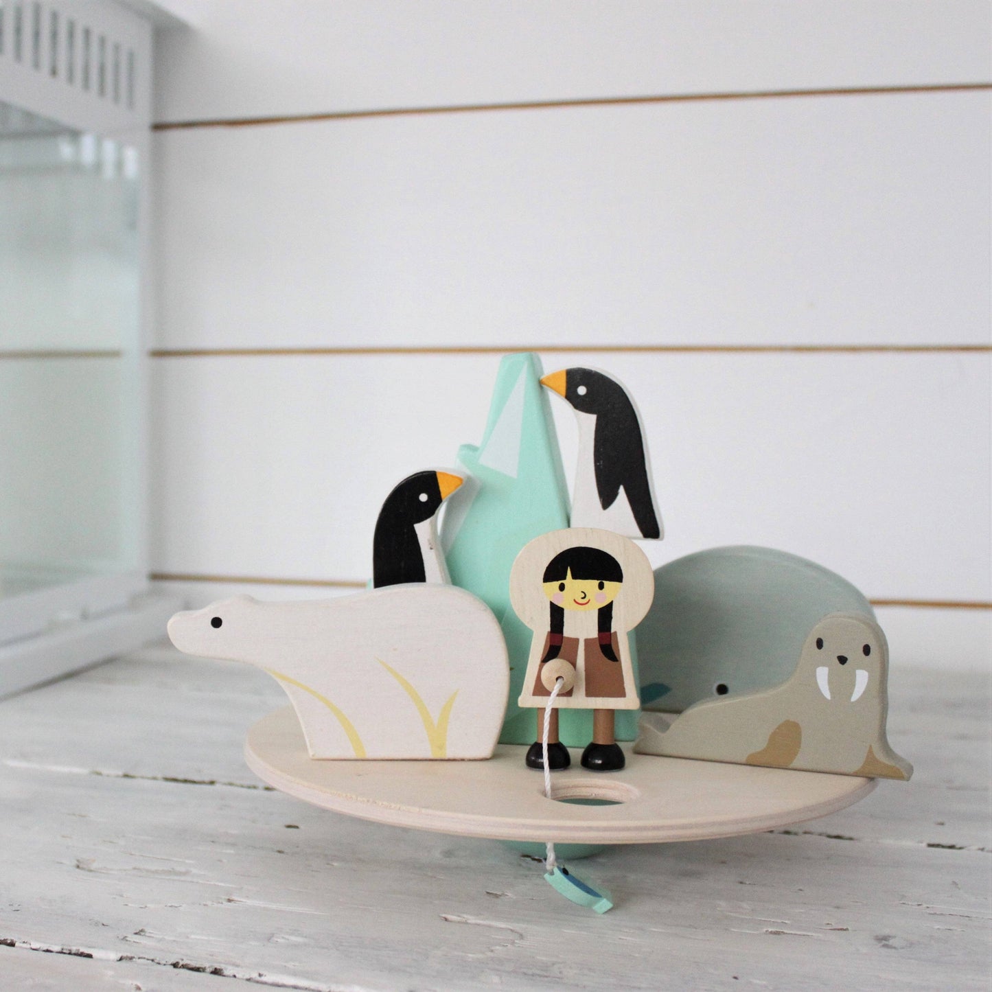 Balancing Polar Circle Wooden Set