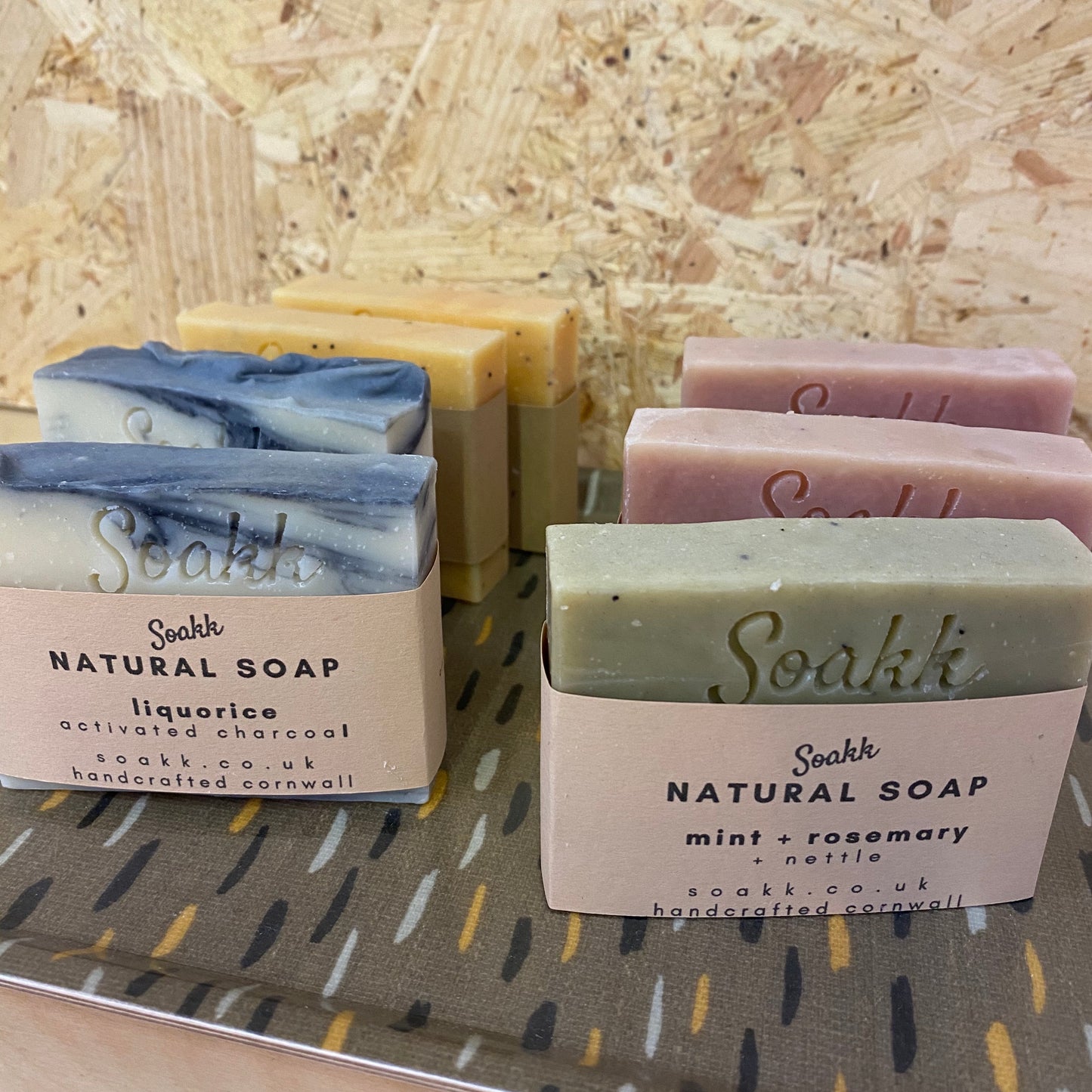 Mint + Rosemary + Nettle Natural soap