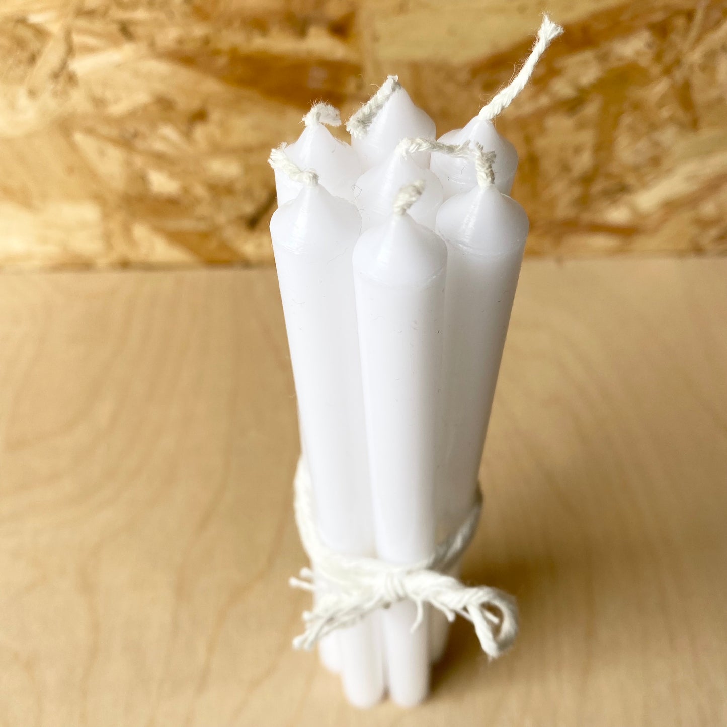Long Taper Candles | Pack of 7 | White