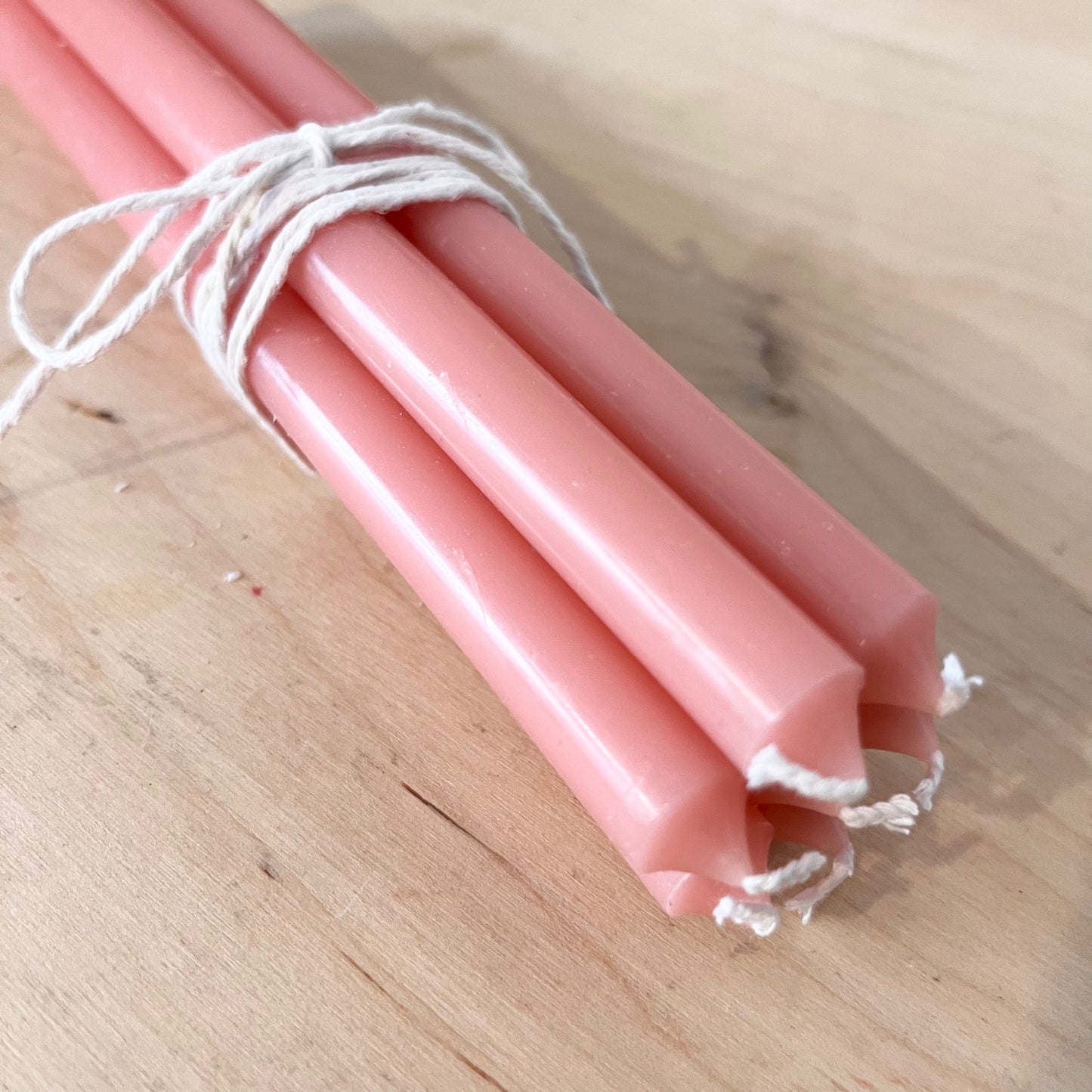 Long Taper Candles | Pack of 7 | Rose