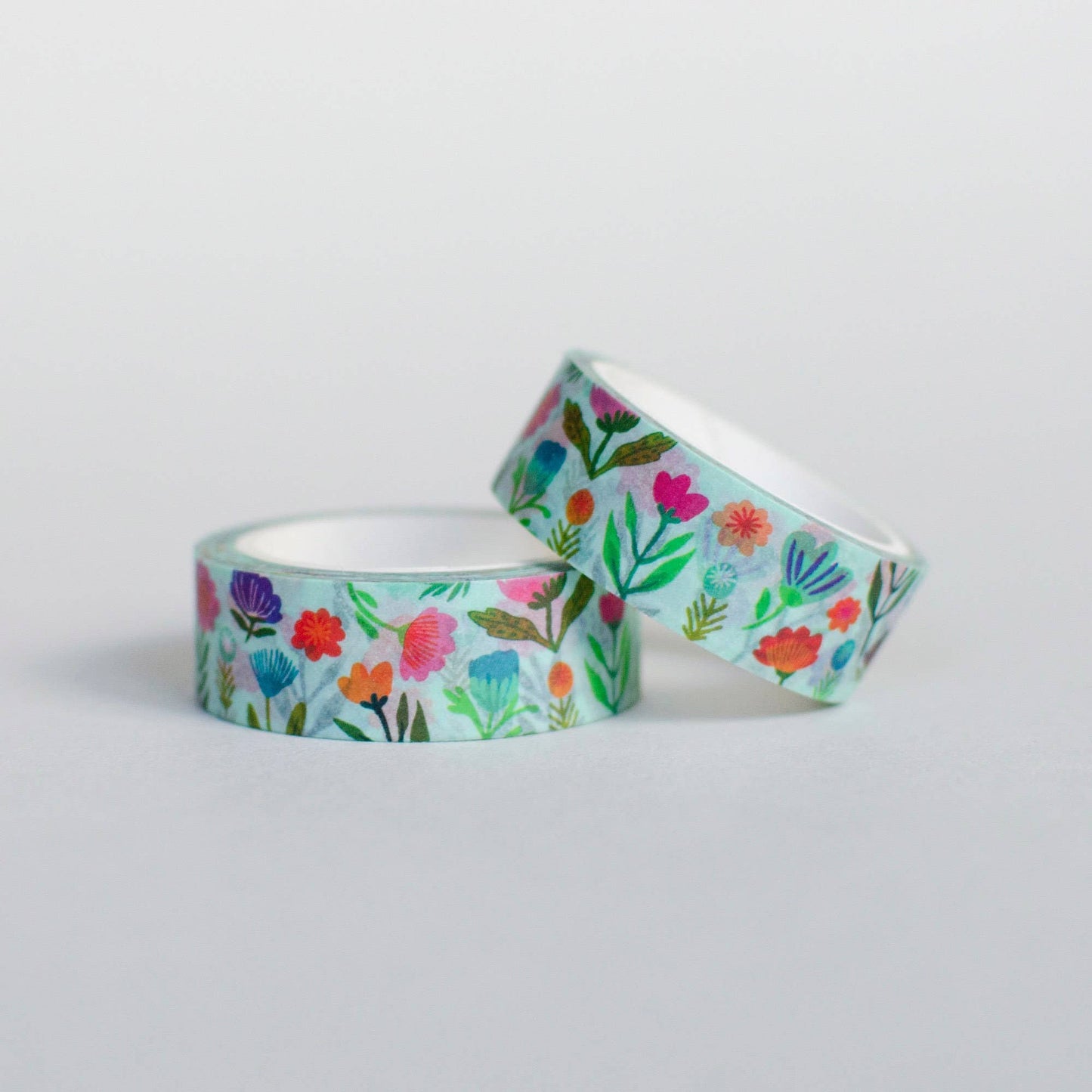Washi tape - meadow floral pattern