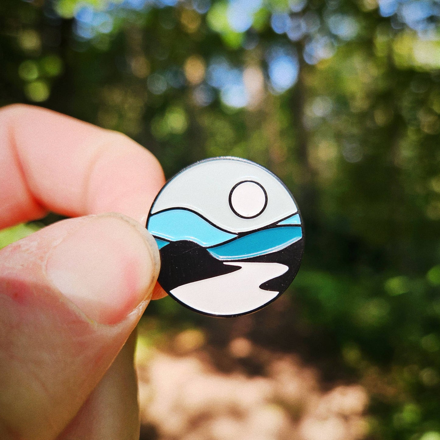 Pin Badge - Lost In The Landscape