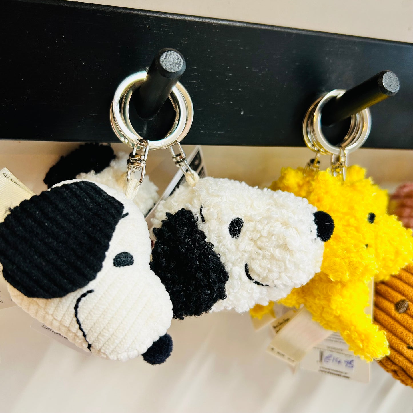 Snoopy cord Keyring