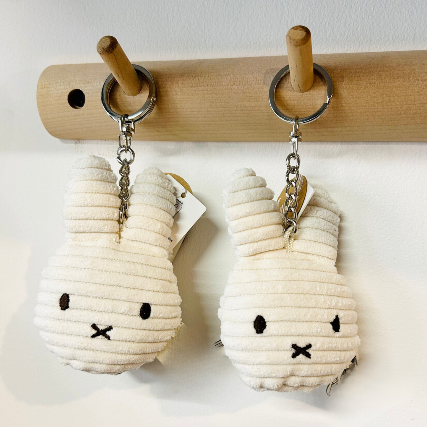 Miffy Cord Keyring - Off White