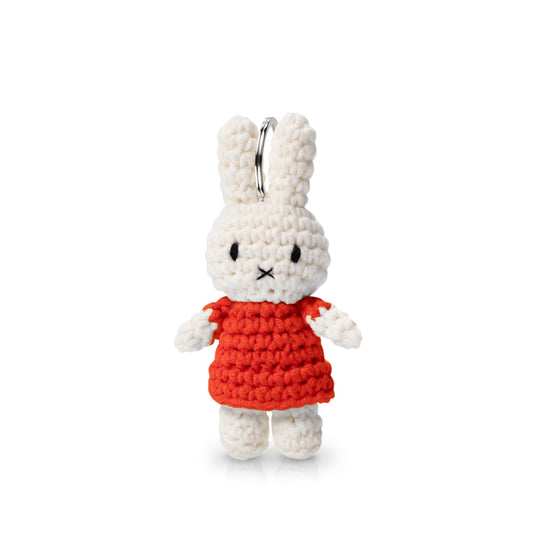 Miffy Crochet Keyring - Red
