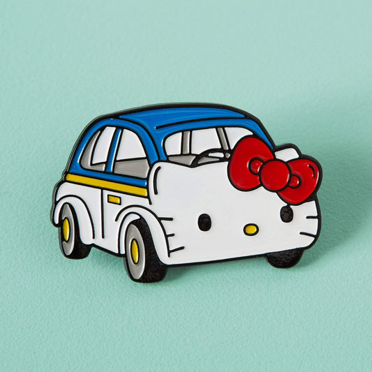 Hello Kitty Car Enamel Pin badge