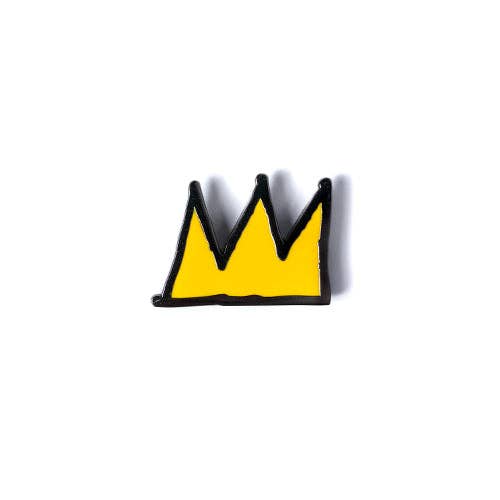 JEAN-MICHEL BASQUIAT - Crown Pin