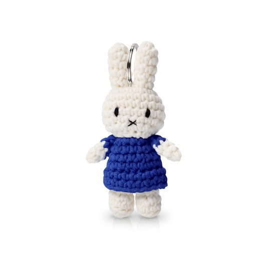 Miffy Crochet Keyring - Blue