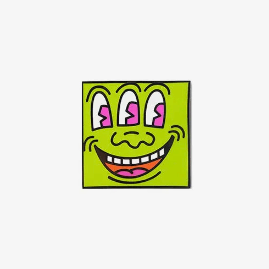 Keith Haring - Three eyed monster  Pin