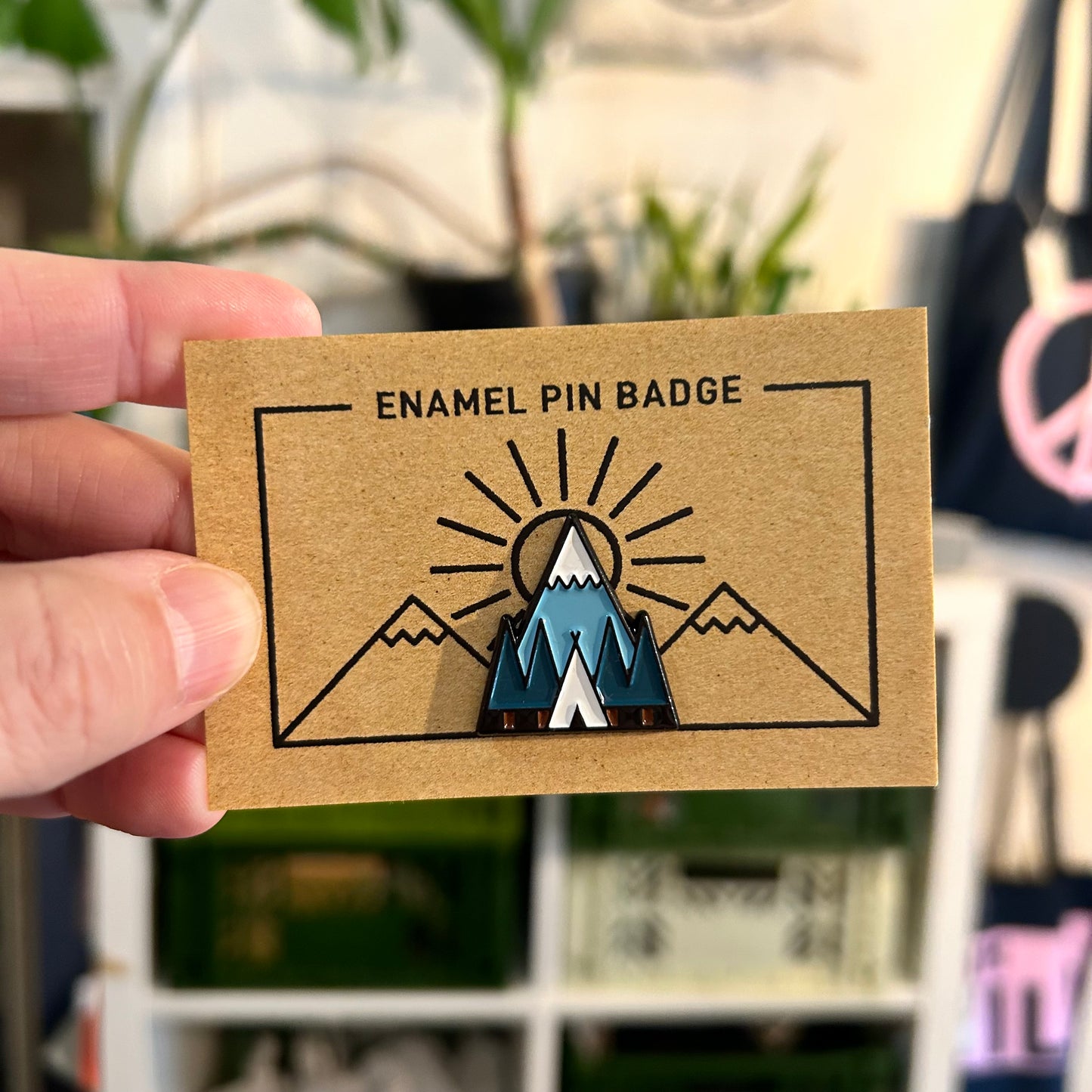Tent Pin Badge
