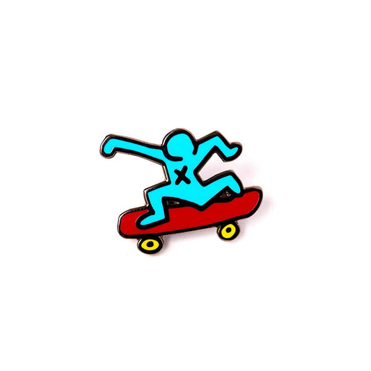 Skateboarder Pin