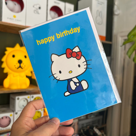 Hello Kitty Happy Birthday card
