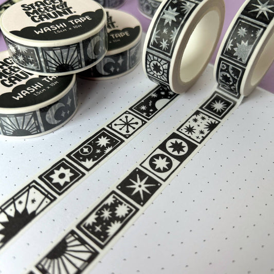 Moon and Stars Washi Tape