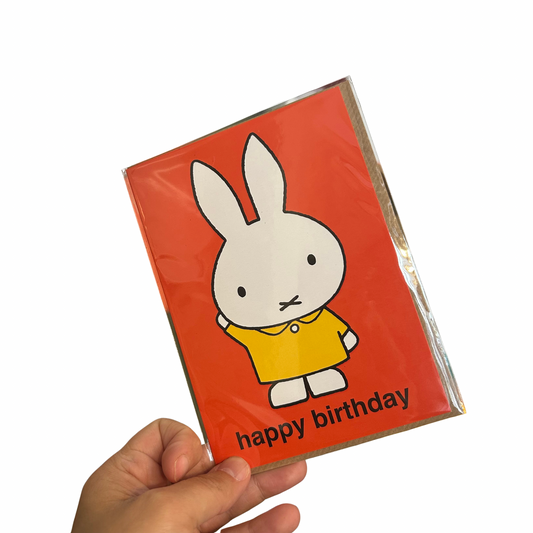 Miffy Happy Birthday Card