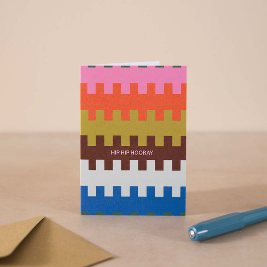 Hip Hip Hooray Card | A6