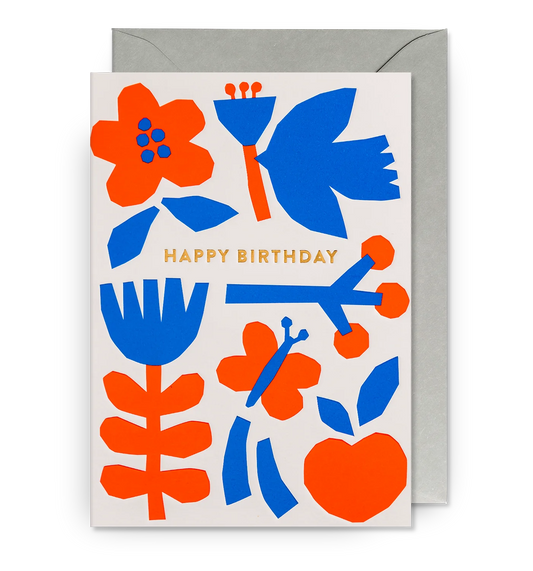 Happy Birthday Collage Card
