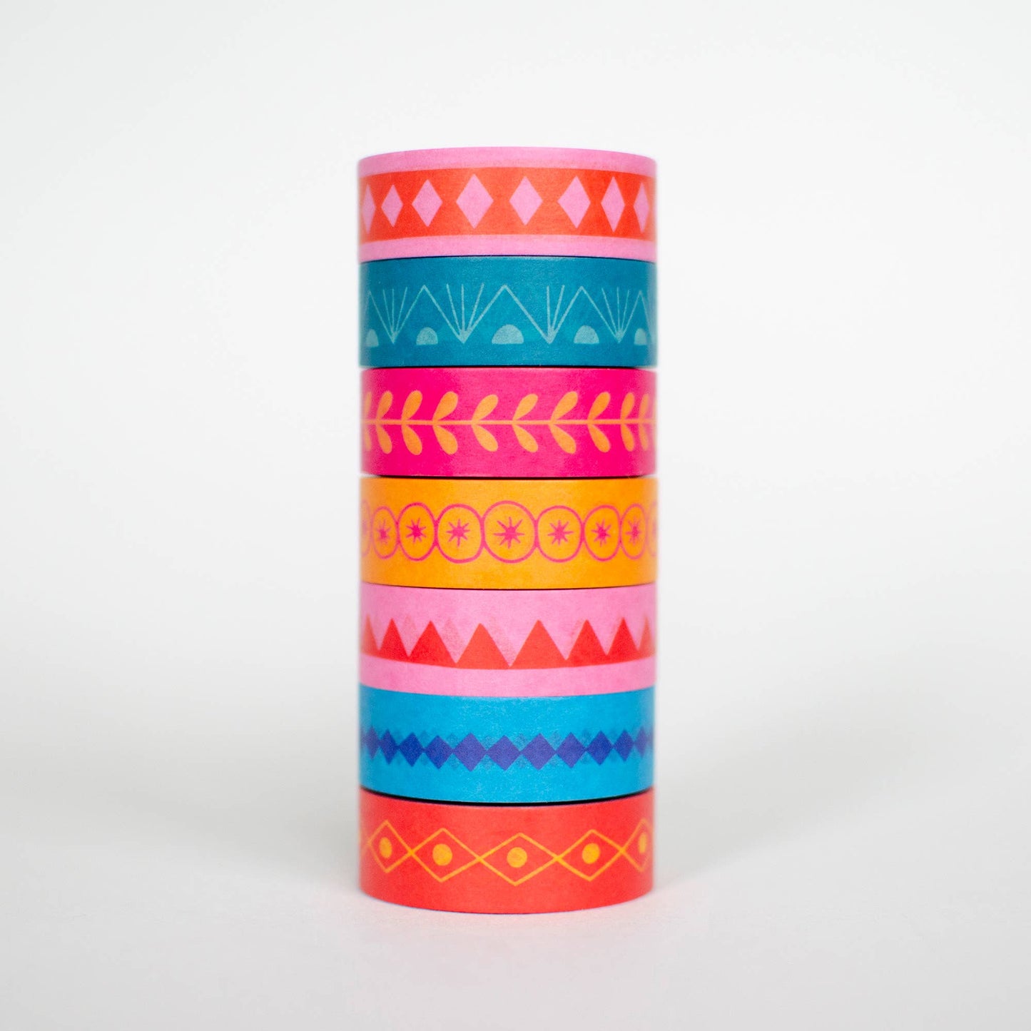 Washi tape - Pink/Orange