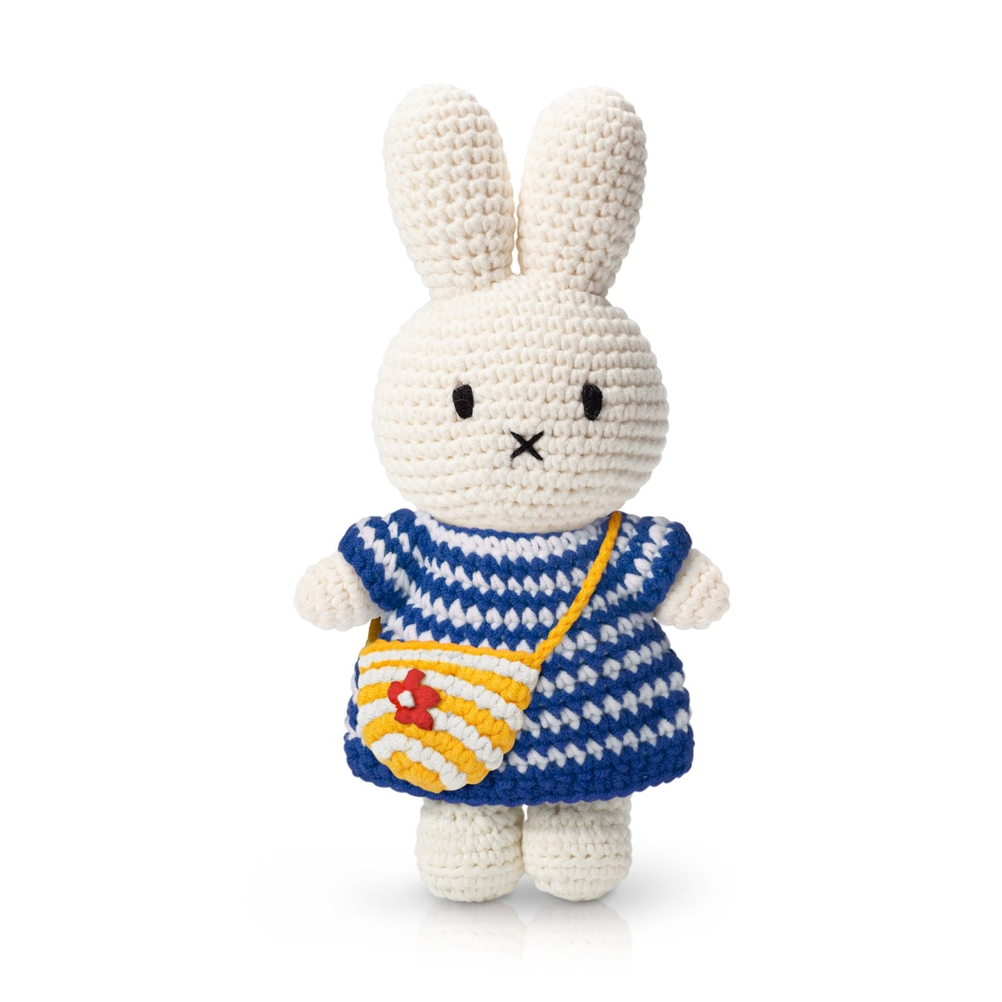 Miffy Blue + White Stripe Dress and Bag