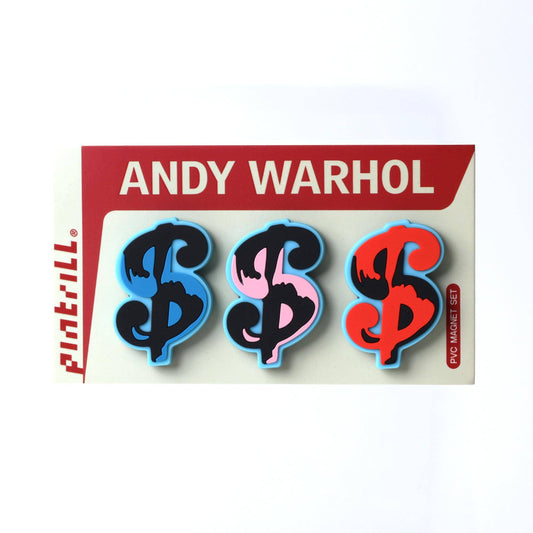 Warhol Dollar Sign PVC Magnet Set