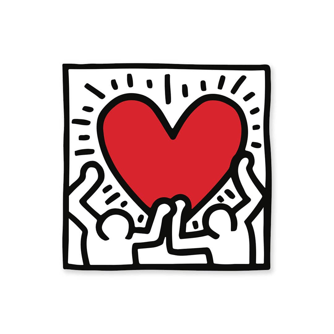 Holding Heart Embroidered Patch