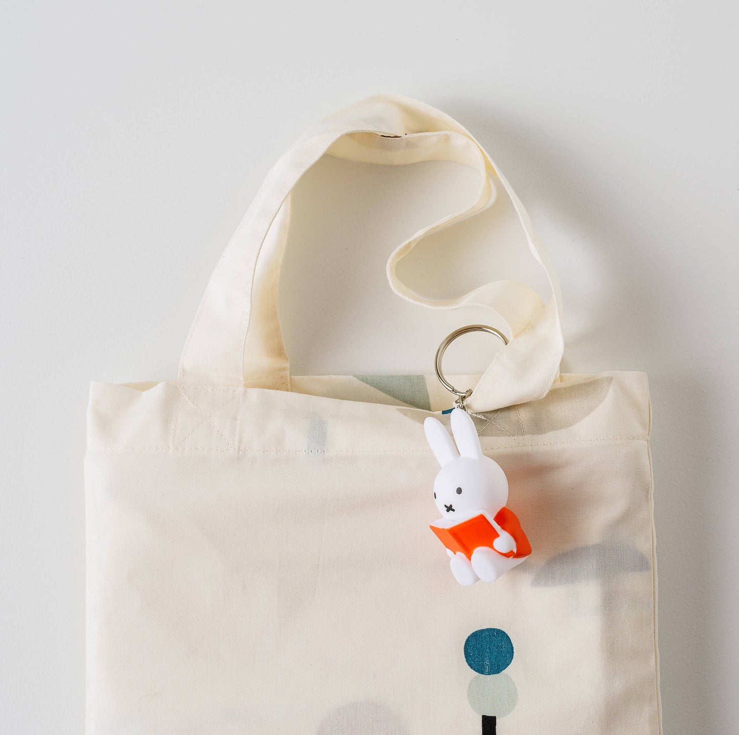 Miffy with Book Keyring