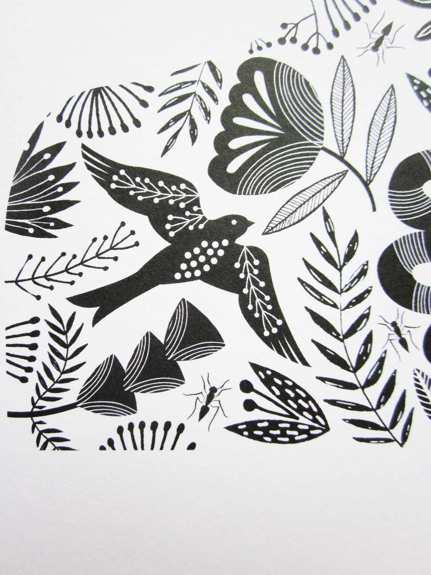 A4 art print - tattooed man