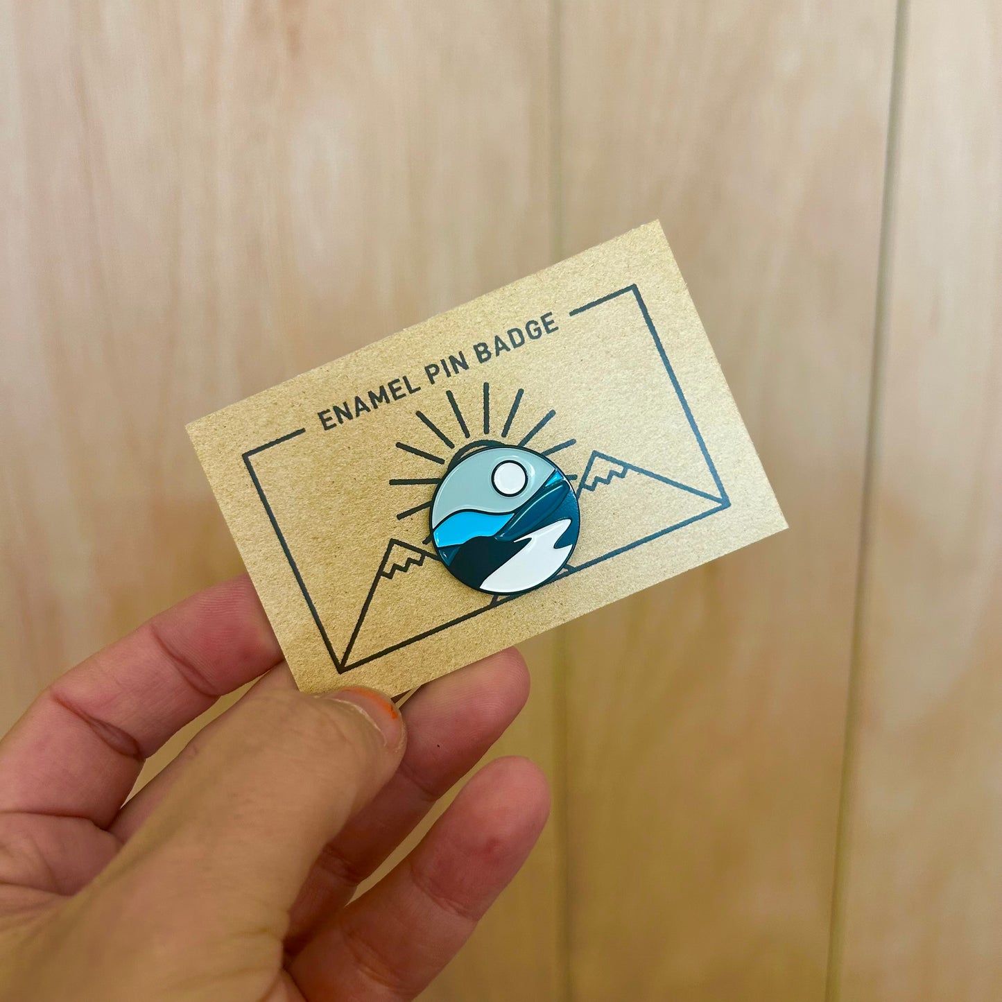 Pin Badge - Lost In The Landscape