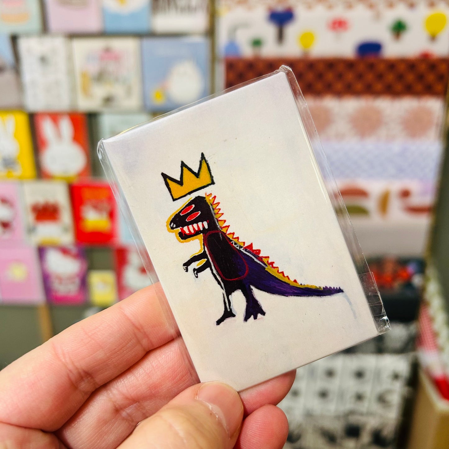 Crowned T-Rex Magnet