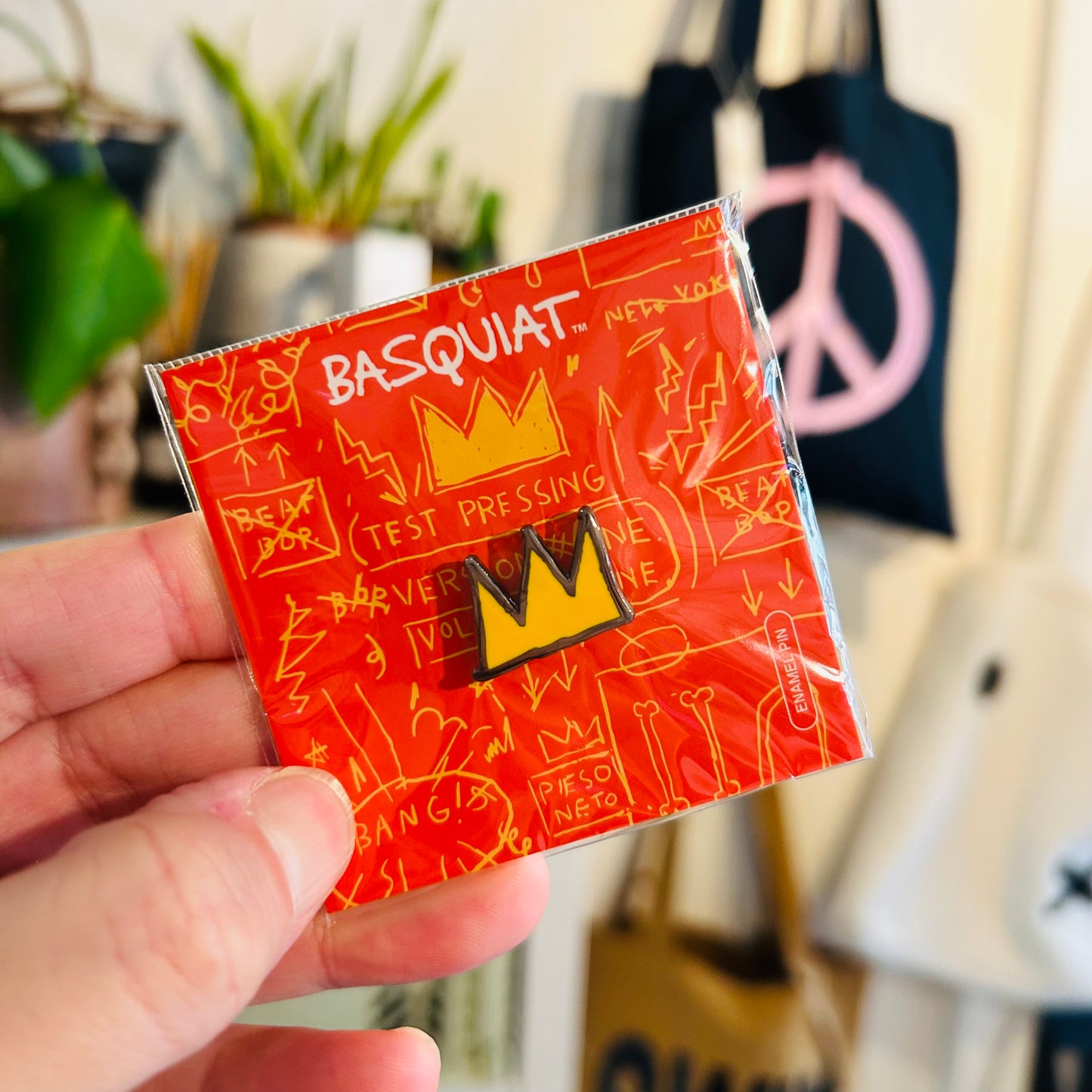 JEAN-MICHEL BASQUIAT - Crown Pin