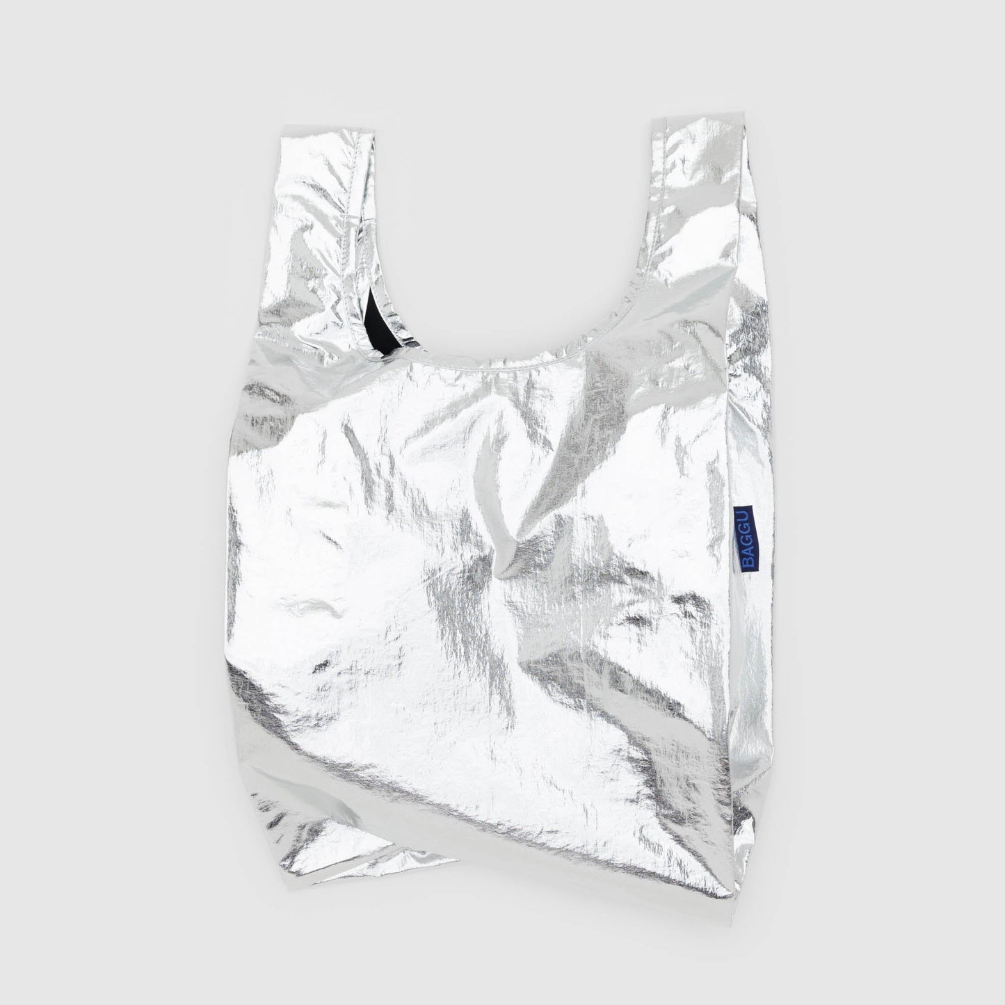 Metallic Silver Baby Reusable Bag