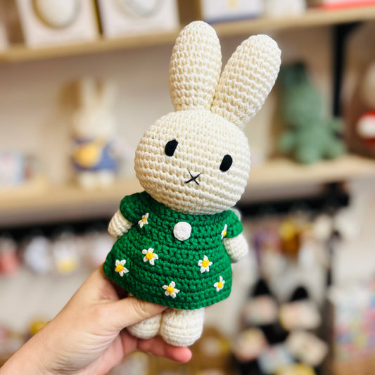 Miffy Green flower Dress