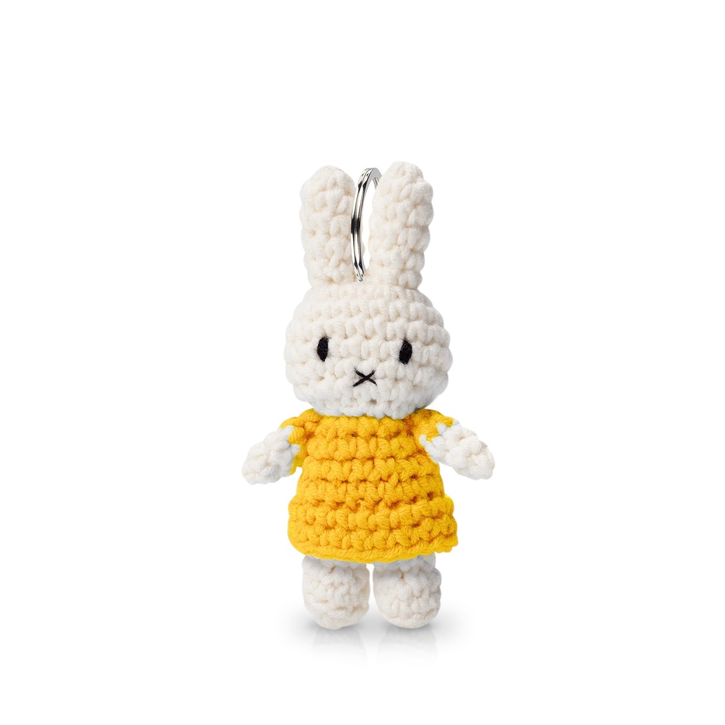 Miffy Crochet Keyring - Yellow