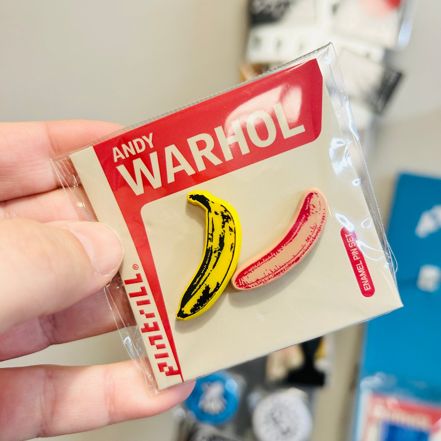 Warhol Banana Pin Set