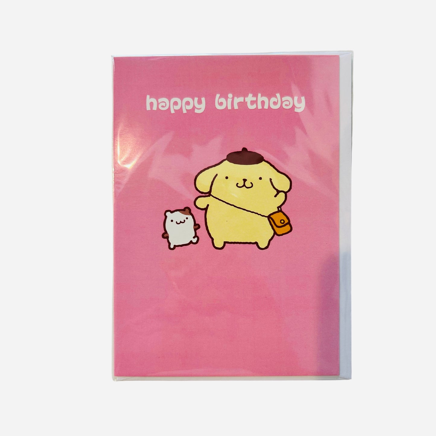 PomPomPurin Birthday Card