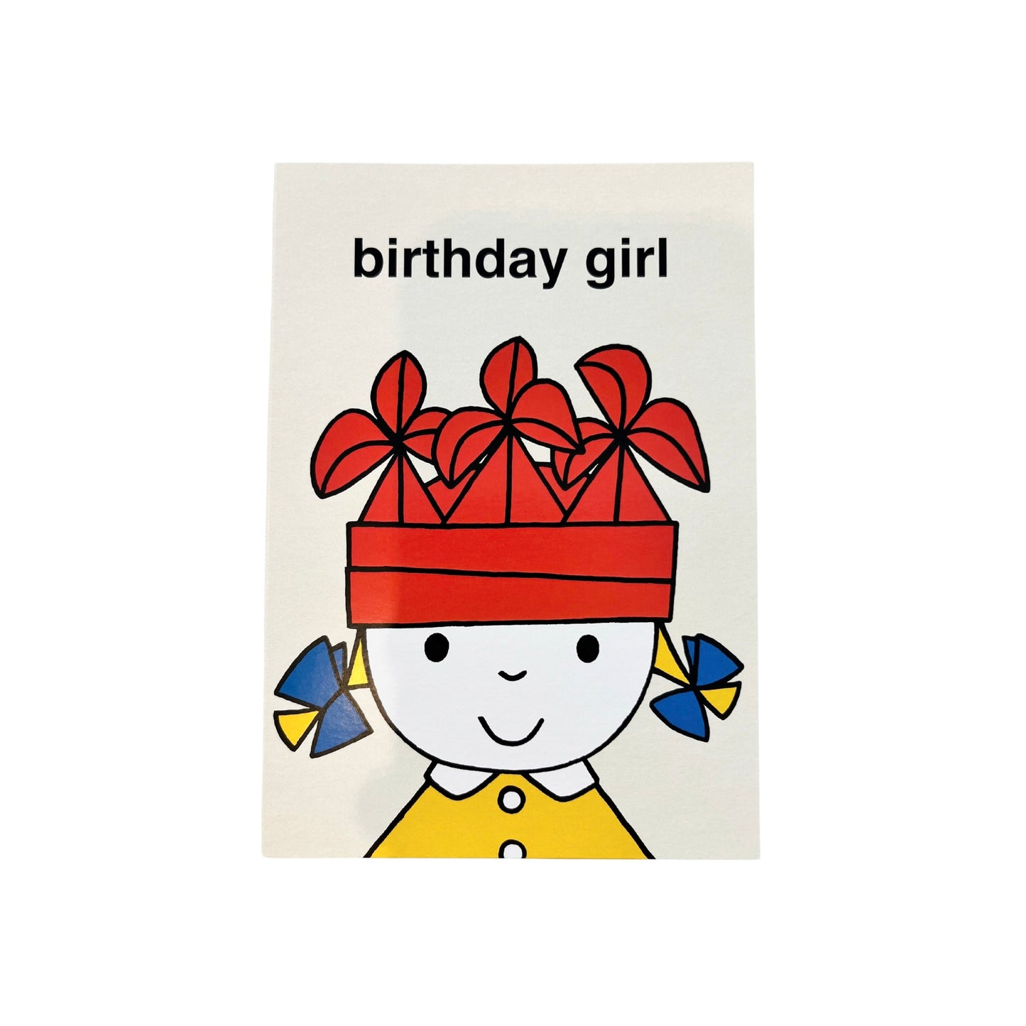 Miffy Friends Birthday Girl Card
