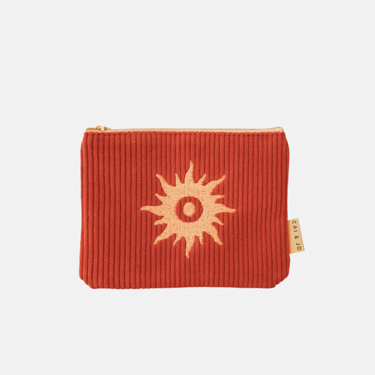 Sun blaze Corduroy Pouch